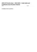AWS CCP Practice Exam &ndash; DQ5 &lpar;2025&rpar; &ndash; Study Guide and Certification Exam Revision Material