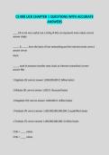 CS 008 UCR CHAPTER 1 QUESTIONS WITH ACCURATE ANSWERS