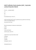 HACCP Certification Practice Questions &lpar;2025&rpar; &ndash; Study Guide and Exam Preparation Material