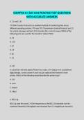 COMPTIA A&plus; 220-1101 PRACTICE TEST QUESTIONS WITH ACCURATE ANSWERS