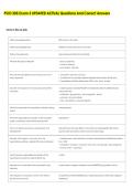 PSIO 305 Exam 3 UPDATED ACTUAL Questions And Correct Answers 