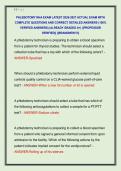 PHLEBOTOMY NHA EXAM LATEST 2026-2027 ACTUAL EXAM WITH &NewLine;COMPLETE QUESTIONS AND CORRECT DETAILED ANSWERS &lpar;100&percnt; &NewLine;VERIFIED ANSWERS&rpar; &vert;ALREADY GRADED A&plus;&vert; &vert;&vert;PROFESSOR &NewLine;VERIFIED&vert;&vert; &vert;&vert;BRANDNEW&excl;&excl;&excl;&vert;&vert; 