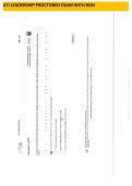 ATI RN Leadership 2026 Proctored Exam with NGN 70 Questions and Answers 