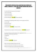 MRI RGISTRY REVIEW&vert;ACTUAL QUESTIONS AND VERIFIED ANSWERS &vert; GRADED A&plus; &vert; PASS FIRST ATTEMPT&vert;BRAND NEW 2026 UPDATE&excl;&excl;&excl;&excl;&excl;&excl;&NewLine;