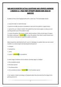 MRI MOCK REGISTRY&vert;ACTUAL QUESTIONS AND VERIFIED ANSWERS &vert; GRADED A&plus; &vert; PASS FIRST ATTEMPT&vert;BRAND NEW 2026 UPDATE&excl;&excl;&excl;&excl;&excl;&excl;