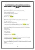 MRI REGISTRY EXAM BUNDLE &vert;ACTUAL QUESTIONS AND VERIFIED ANSWERS &vert; GRADED A&plus; &vert; PASS FIRST ATTEMPT&vert;BRAND NEW 2026 UPDATE&excl;&excl;&excl;&excl;&excl;&excl;