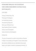 PAIN MANAGEMENT NURSING EXAM &ndash; PRACTICE QUESTIONS AND&NewLine;CORRECT ANSWERS &lpar;VERIFIED ANSWERS&rpar; PLUS RATIONALES 2026 Q&A &vert;&NewLine;INSTANT DOWNLOAD PDF&period;