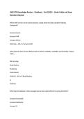 AWS CCP Knowledge Review &ndash; Database &ndash; Test &lpar;2025&rpar; &ndash; Study Guide and Exam Revision Material