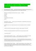 ARE 5&period;0 &lpar;PcM&rpar; Practice Test Questions and All Correct Answers 2025-2026 Updated&period;&NewLine;&NewLine;