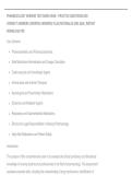 PHARMACOLOGY NURSING TEST BANK EXAM &ndash; PRACTICE QUESTIONS AND&NewLine;CORRECT ANSWERS &lpar;VERIFIED ANSWERS&rpar; PLUS RATIONALES 2026 Q&A &vert; INSTANT&NewLine;DOWNLOAD PDF&period;