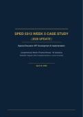 SPED 5313 WEEK 5 CASE STUDY &vert; 2026 UPDATE &vert; 100&percnt; CORRECT - LAMAR UNIVERSITY&period;