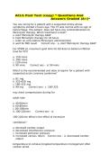 ACLS Practice Questions & Answers &vert; Advanced Cardiac Life Support Study Guide