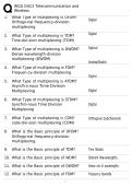 WGU D413 Telecommunications & Wireless Practice Questions & Answers &vert; Study Guide