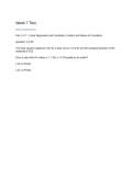 MATH 302 Quiz Week 7-Questions and answers &vert; Updated RATED A&plus; &vert;2026&vert;New edition
