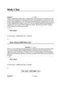 MATH 302 Quiz Week 5-Questions and answers &vert; Updated RATED A&plus; &vert;2026&vert;New edition