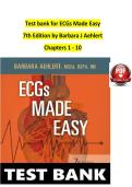 Ecgs made easy 6th edition by barbara aehlert test bank FOR 2025&sol;&sol;2026