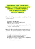 SANS SEC530 EXAM STUDY GUIDE &NewLine;2026&sol;2027 COMPLETE QUESTIONS WITH &NewLine;VERIFIED CORRECT ANSWERS &vert;&vert; &NewLine;100&percnt; GUARANTEED PASS &NewLine;<NEWEST VERSION> 