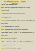 ITEC Professional Conduct & Business Awareness &vert; 2025&sol;2026 Study Guide