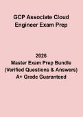 GCP Associate Cloud Engineer Exam Prep PDF &vert; Google Cloud Practice Questions & Study Guide