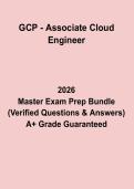 GCP Associate Cloud Engineer PDF &vert; Google Cloud Exam Prep Questions & Study Guide