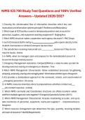 NIMS ICS 700 Study Test Questions and Answers &ndash; Updated 2026&sol;2027 Complete Study Guide