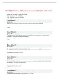 HSCO 508 Midterm Quiz &ndash; Full Questions and Answers &vert; 2026 Update &vert; 100&percnt; Correct&period;