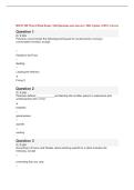 HSCO 508 Week 8 Final Exam &vert; Full Questions and Answers &vert; 2026 Update &vert; 100&percnt; Correct&period;