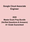 Google Cloud Associate Engineer PDF &vert; Exam Prep Questions & Study Guide