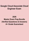 Google Cloud Associate Cloud Engineer Exam PDF &vert; Practice Questions & Study Guide