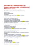 NUR 158 &ndash; Nursing Fundamentals &sol; Health-Illness Concepts &lpar;or specify course focus if known&comma; e&period;g&period;&comma; Medical-Surgical Nursing I&rpar;