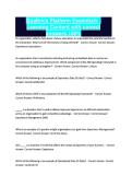 Qualtrics Platform Essentials - Learning Content with correct answers 100&percnt;