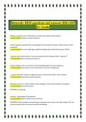 Maternity HESI 2026&sol;2027 &ndash; Questions and Answers for A&plus; Grade Exam Preparation&vert;HESI PN Maternity Exam Review&vert;2026&sol;2027 A&plus; Grade Preparation Guide