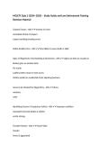 MCLETC Quiz 2 &lpar;2024&ndash;2025&rpar; &ndash; Study Guide and Law Enforcement Training Revision Material