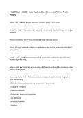 MCLETC Quiz 1 &lpar;2025&rpar; &ndash; Study Guide and Law Enforcement Training Revision Material