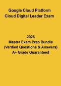 Google Cloud Digital Leader Exam PDF &vert; GCP Study Guide & Practice Questions