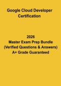 Google Cloud Developer Certification PDF &vert; GCP Exam Prep Questions & Study Guide