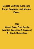 Google Certified Associate Cloud Engineer PDF &vert; GCP Exam Prep & Study Guide