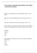 NSE 211 WEEK 1 &vert;QUESTIONS AND ANSWERS &vert; 2026 UPDATE &vert; VERIFIED 100&percnt; CORRECT&period;