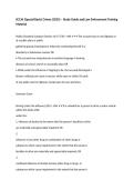 SCCJA &lpar;Special Basic&rpar; Crimes &lpar;2025&rpar; &ndash; Study Guide and Law Enforcement Training Material