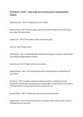 SCCJA Block 1 &lpar;2025&rpar; &ndash; Study Guide and Law Enforcement Training Revision Material