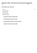 SCCJA Week 1 &lpar;2025&rpar; &ndash; Study Guide and Law Enforcement Training Material