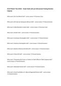 SCCJA Week 4 Test &lpar;2025&rpar; &ndash; Study Guide and Law Enforcement Training Revision Material