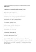 TOMPSC SCCJA Cumulative Exam Study Guide &lpar;2025&rpar; &ndash; Comprehensive Law Enforcement Revision Material
