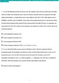 ADVANCED PATHOPHYSIOLOGY MIDTERM NUR 6501 WALDEN UNIVERSIT &sol; COMPLETE ACTUAL EXAM &sol; 150&plus; QUESTIONS AND CORRECT DETAILED  ANSWERS &sol; 2025&sol;2026