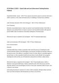 SCCJA Block 2 &lpar;2025&rpar; &ndash; Study Guide and Law Enforcement Training Revision Material