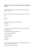 SCCJA Basic Jail Unit 2 &lpar;2025&rpar; &ndash; Study Guide and Detention Training Revision Material