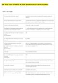 ISM Final Exam UPDATED ACTUAL Questions And Correct Answers 