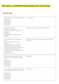 Exam 2 &lpar;Ch 3&comma; 4&comma; 5&rpar; UPDATED ACTUAL Questions And Correct Answers