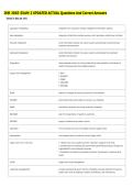 ISM 3003 EXAM 3 UPDATED ACTUAL Questions And Correct Answers 