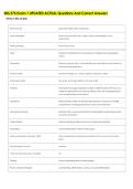 MIS 375 Exam 1 UPDATED ACTUAL Questions And Correct Answers 